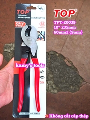 Kìm kéo cắt cáp điện tiết diện 60mm2 Top TPT-20039 dài 10 inch 230mm