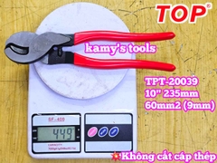 Kìm kéo cắt cáp điện tiết diện 60mm2 Top TPT-20039 dài 10 inch 230mm