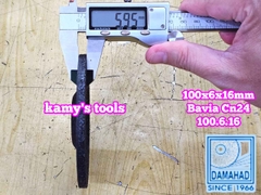 Đá mài bavia Hải Dương 100mm lỗ 16mm DAMAIHAD CN24 100.6.16