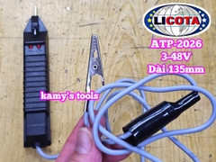 Bút thử điện xe máy ô tô Licota ATP-2026 dãi đo 3V-48V dài 135mm