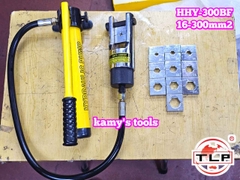 Đầu ép cos thủy lực HHY-300BF 16-300mm2 11 bộ khuôn TLP