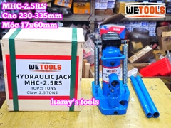 Đội móc 2.5 tấn đội đầu 5 tấn kích móc MHC-2.5RS Wetools kích chân