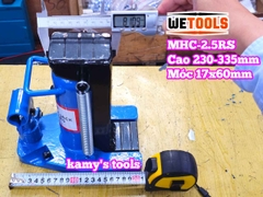 Đội móc 2.5 tấn đội đầu 5 tấn kích móc MHC-2.5RS Wetools kích chân