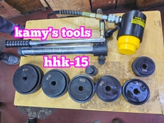 Dụng cụ đột lỗ tôn thủy lực TLP HHK-15 khuôn 63mm-114mm