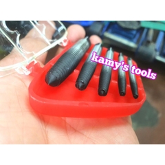 Bộ Mũi Vít Tháo Mở Bu Lông Ốc Vít Gãy Hỏng 5 cây Licota Tap-50002 (Bộ Ta Rô Lấy Ốc Gãy, Dụng Cụ Lấy Ốc Gãy)