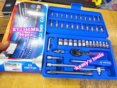 Bộ tuýp khẩu Kingtony 1/4 inch 46 chi tiết ST2346MR 4mm-14mm
