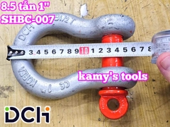 Ma ní omega chốt vặn ren SHBC-007 DCH 8.5 tấn 1 inch đường kính ty ren 28mm