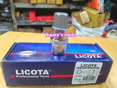Đầu tuýp khẩu lú đầu lục giác 1/2 inch Licota 4mm 5mm 6mm 8mm 10mm 12mm 14mm 17mm