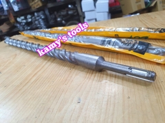 Mũi khoan bê tông đuôi gài 4 rãnh 14mm 16mm 18mm 20mm 22mm 25mm dài 410mm