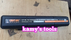 Cần siết chỉnh lực 1/2 inch 28-210Nm Top TWT-10039 và Century 190128-12