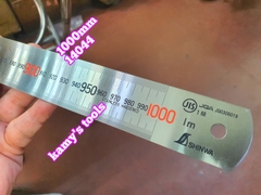 Thước lá Shinwa inox 0-1000mm model 14044, thước lá 100cm