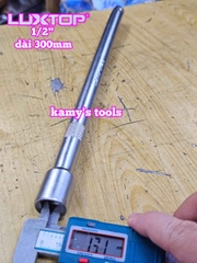 Cần khúc nối tuýp 1/2 inch Dài 12 inch 300mm Luxtop LT-1/2EBMA12