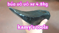 Búa cúp đục lốp xe tải cán nhựa, búa vô vỏ xe