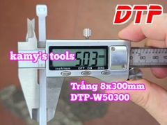 Dây rút dây thít nhựa màu đen trắng 8x300mm DTP-B50300 DTP-W50300 (1 bịch/100 sợi)