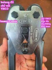 Kìm bấm kẹp bọ đai nhựa 16mm 19mm Ybico C3016 dài 490mm chính hãng