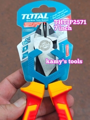 Kìm cắt cách điện 1000V Total THTIP2571 dài 7 inch 180mm