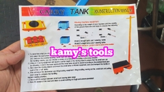 Con rùa chuyển hàng 4 bánh xe 6 tấn WQ-6T có tay cầm điều hướng Wetools