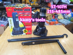 ST-107H Bộ kích quay tay 3 khúc con đội nâng gầm xe ô tô Toyota Innova, Fortuner, SUV, bán tải Stand Upright 215-485mm