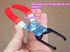 Kìm tháo gắp rơ le điện từ hộp cầu chì xe hơi ô tô mở tối đa 95mm dài 220mm Wetools CRC9311