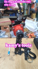 PA LĂNG XÍCH LẮC TAY NITTO 0.5 TẤN 500KG XÍCH DÀI 1.5 MÉT VR-05