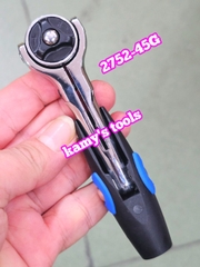 2752-45G Cần siết tự động lắc léo 1/4 inch Kingtony dài 114mm xoay 90 độ