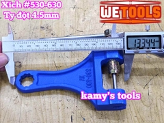Dụng cụ cắt đột cảo tháo mắt xích sên xe phân khối lớn và xích tải công nghiệp 530-630 Wetools WT-HY-1074