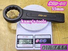 Cờ lê vòng đóng 55mm DIN7444 Clip-On CLO-22055