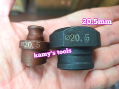 Khuôn đột lỗ thủy lực tròn oval cho máy đột lỗ thủy lực điện mhp-20 kamytools