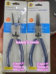 Kìm mở phe C-mart dài 7 inch 175mm thẳng ra B0022-07 thẳng vô B0023-07