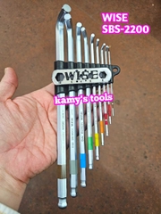 Bộ lục giác bi Wise SBS-2000 1.5-10mm dạng đầu ngắn chính hãng nhật bản