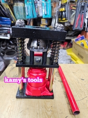 Máy bấm đầu dây ống áp lực cao 3 tấn 8-14mm, con đội bấm đầu xịt rửa kamytools