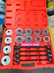 Bộ dụng cụ vam cảo ổ bi bạc đạn bánh trước 28 chi tiết kamytools