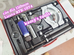 Bộ vam cảo đĩa chặn tháo vòng bi bạc đạn 105mm-150mm, bộ cảo dĩa mặt trăng Licota ATB-1074