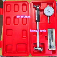 50-160mm Đồng hồ đo lỗ trong xy lanh chính xác độ sai số 0.01mm