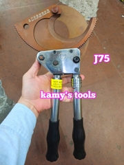 Kìm cắt cáp nhông J75 Manniu cắt đồng nhôm 75mm, kéo cắt cáp J75