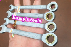 Cờ lê vòng miệng tự động Kapusi đủ kích cỡ 8mm-19mm