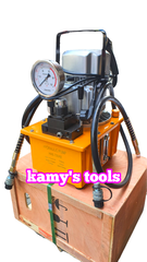 Bơm điện thủy lực 2 đường dầu HHB-700AB 750W 70mpa