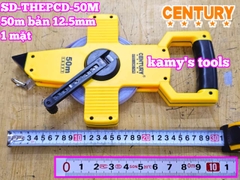 Thước cuộn thép thước kéo có tay cầm 50M Century SD-THEPCD-50M