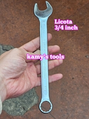 Cờ lê vòng miệng hệ inch Licota 5/8 inch 11/16 inch 3/4 inch Awt-Ers0007 Awt-Ers0008 Awt-Ers0009