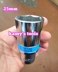 Tuýp 1/2 inch trắng dài Luxtop 25mm 26mm 28mm 29mm