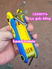Bộ lục giác và bộ lục giác sao hoa thị xếp gọn bỏ túi 8 cây LS+ LS200113 và LS200114