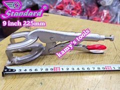 Kìm bấm chết mỏ kẹp hàn càng cua 9 inch 225mm Standard STD-200709