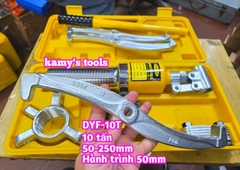 Cảo thủy lực 10 tấn Wetools DYF-10 mở 50-250mm, vam thuỷ lực 2 chấu 3 chấu 10 tấn