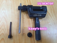 Cảo tháo mắt sên xe gắn máy Top model LU-SENTOP 420-530, cảo sên xe, vam đột xích, cắt xích