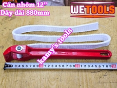 Cờ lê cảo mở lọc nhớt lọc dầu bằng dây cán nhôm 12 inch dây dài 880mm Wetools WT-42212A