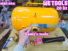 Bình hỗ trợ bơm bật tanh lốp hỗ trợ bơm lốp không săm ô tô 20 lít Wetools WT-152220