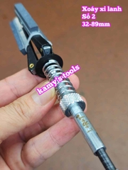 Dụng cụ doa mài xoáy lòng xy lanh động cơ 2 inch 32-89mm dài 230mm L+R+T và Bộ 3 đá mài (bán lẻ từng món)