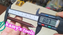 Mũi vít dẹp đóng Standard 6mm loại dài 80mm thép S2 (lẻ 1 cái)