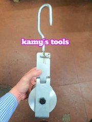 Puly Nhôm Kéo Cáp Dài 410mm, Ròng Rọc Nhôm