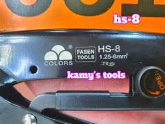 KÌM BẤM COS FASEN HS-8 1.25-8MM2 (KIỀM BẤM COS, KỀM BẤM COS)